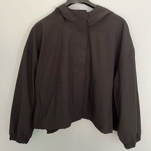 NWOT Old Navy Active Black Raincoat